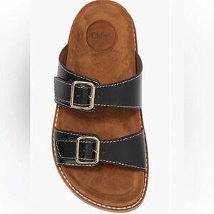 Chloe ‘Marah’ Leather Sandals - Size 41 (US 10)